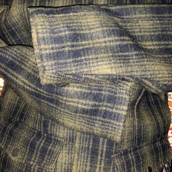 VINTAGE Wool plaid WOOLRICH jacket - Picture 8 of 11